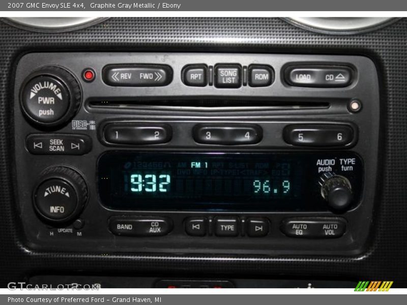 Graphite Gray Metallic / Ebony 2007 GMC Envoy SLE 4x4