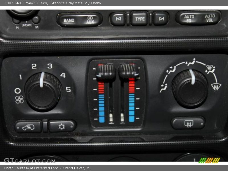 Graphite Gray Metallic / Ebony 2007 GMC Envoy SLE 4x4