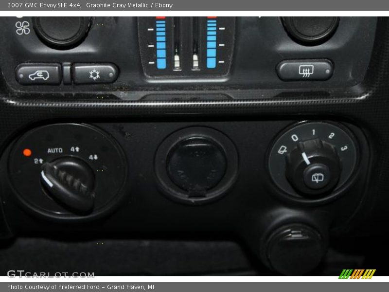 Graphite Gray Metallic / Ebony 2007 GMC Envoy SLE 4x4