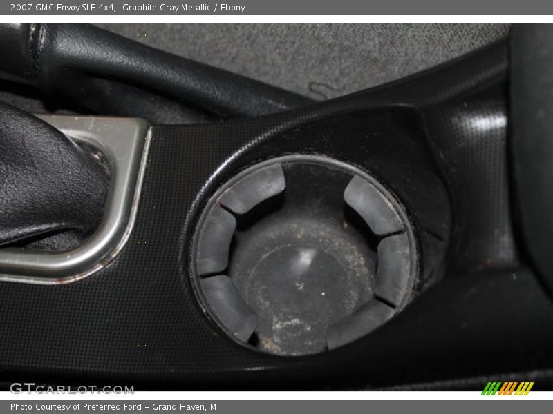 Graphite Gray Metallic / Ebony 2007 GMC Envoy SLE 4x4