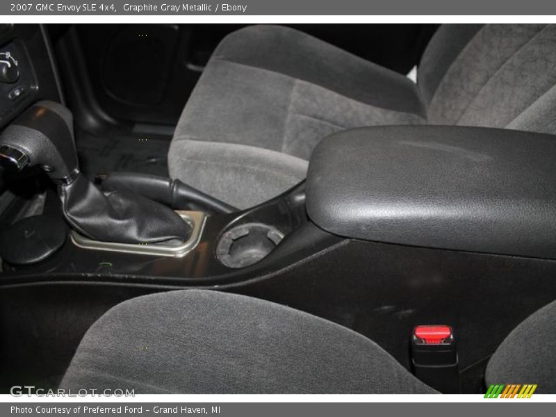 Graphite Gray Metallic / Ebony 2007 GMC Envoy SLE 4x4