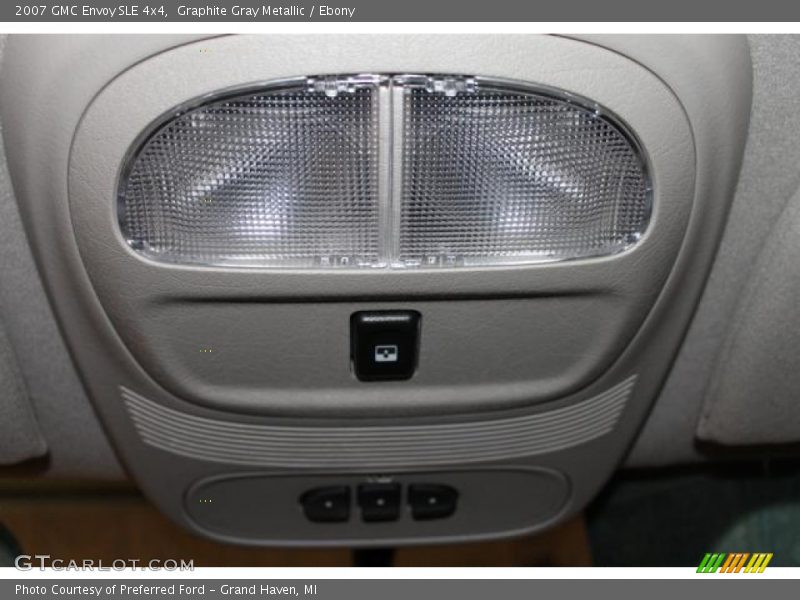 Graphite Gray Metallic / Ebony 2007 GMC Envoy SLE 4x4