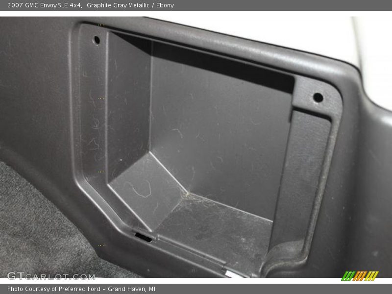 Graphite Gray Metallic / Ebony 2007 GMC Envoy SLE 4x4