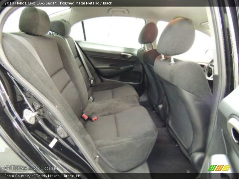 Polished Metal Metallic / Black 2010 Honda Civic LX-S Sedan