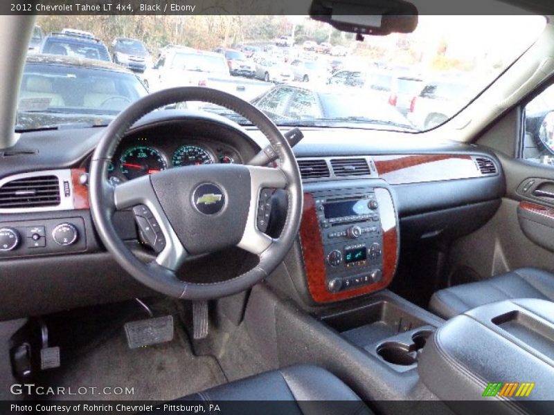 Black / Ebony 2012 Chevrolet Tahoe LT 4x4