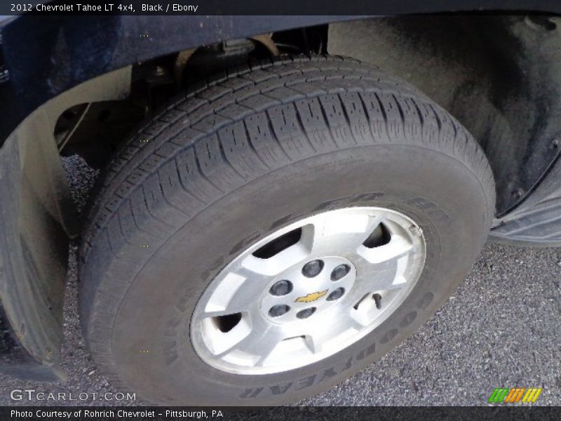 Black / Ebony 2012 Chevrolet Tahoe LT 4x4