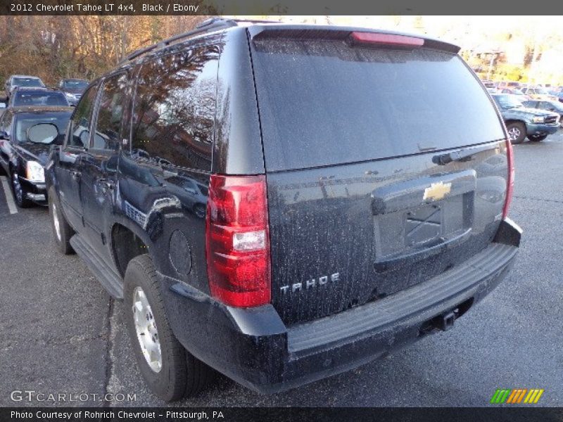 Black / Ebony 2012 Chevrolet Tahoe LT 4x4