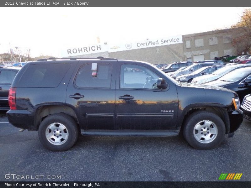 Black / Ebony 2012 Chevrolet Tahoe LT 4x4