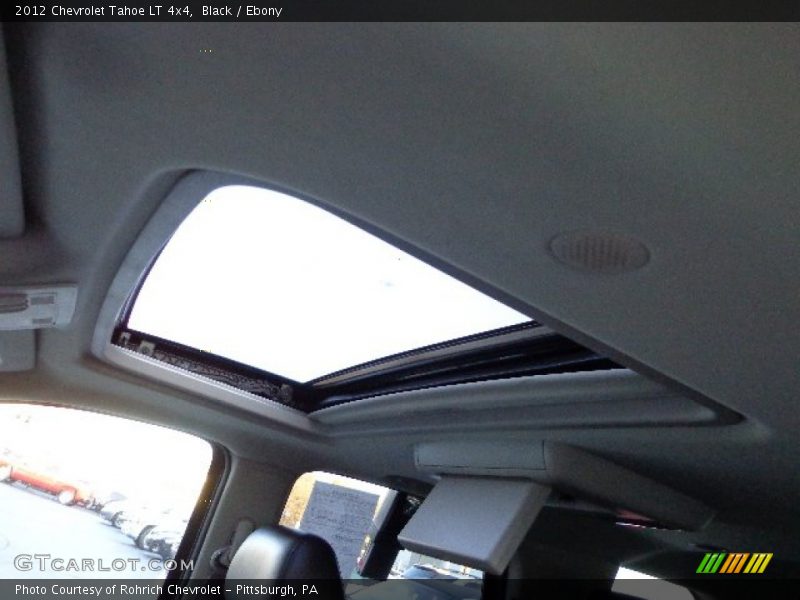 Black / Ebony 2012 Chevrolet Tahoe LT 4x4