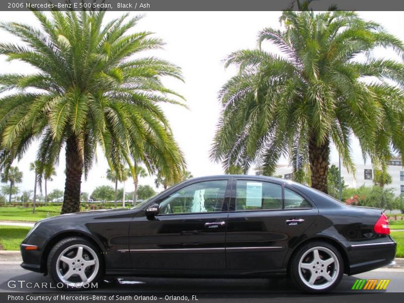 Black / Ash 2006 Mercedes-Benz E 500 Sedan