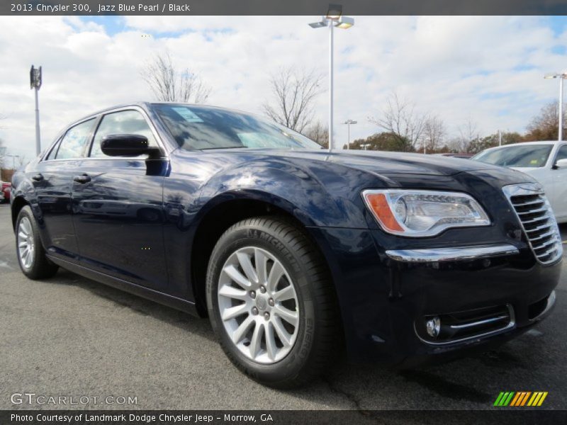 Jazz Blue Pearl / Black 2013 Chrysler 300