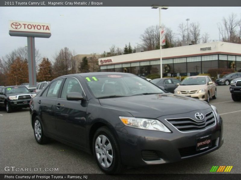Magnetic Gray Metallic / Bisque 2011 Toyota Camry LE
