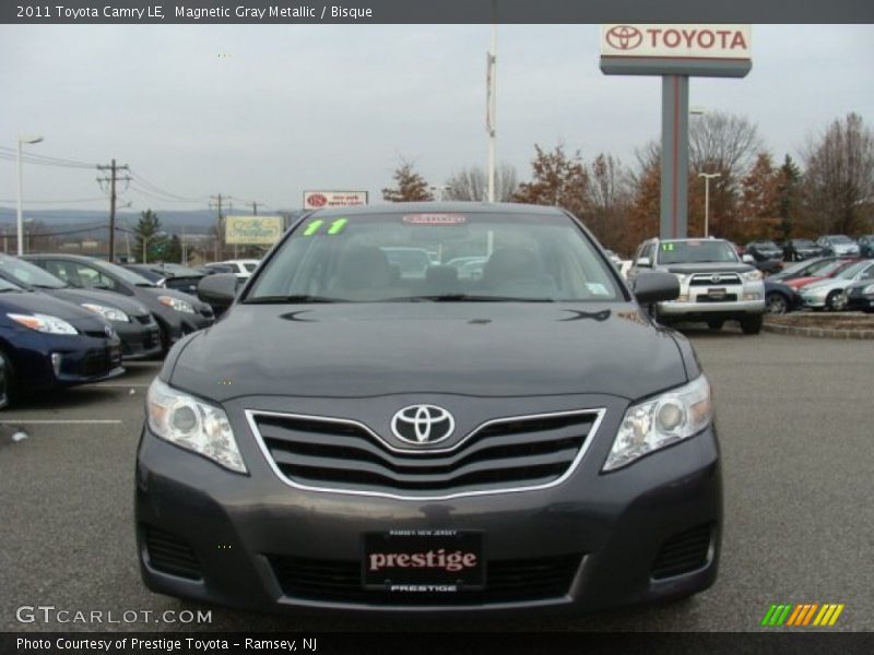 Magnetic Gray Metallic / Bisque 2011 Toyota Camry LE