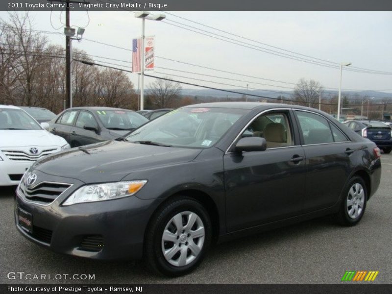 Magnetic Gray Metallic / Bisque 2011 Toyota Camry LE