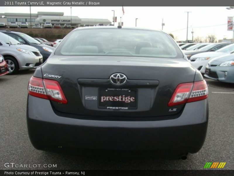 Magnetic Gray Metallic / Bisque 2011 Toyota Camry LE