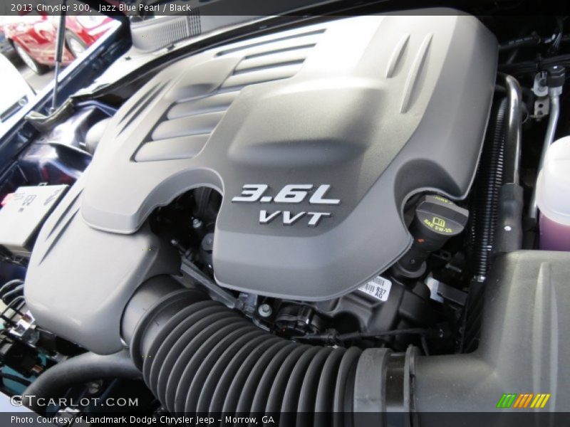Jazz Blue Pearl / Black 2013 Chrysler 300