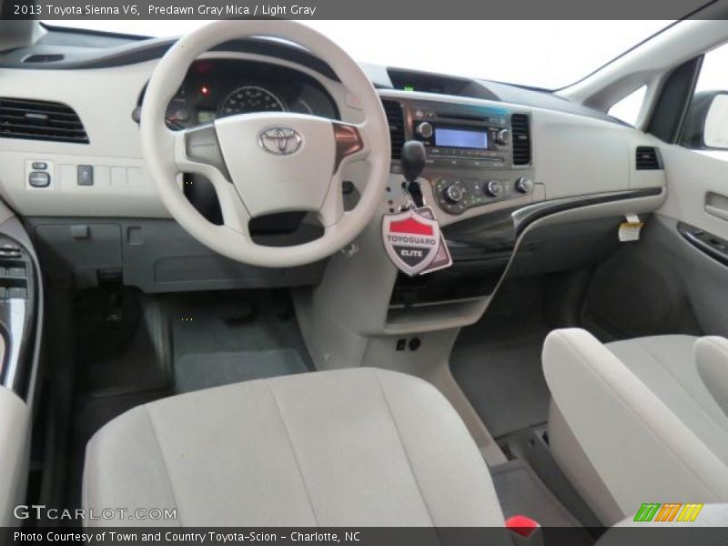 Dashboard of 2013 Sienna V6