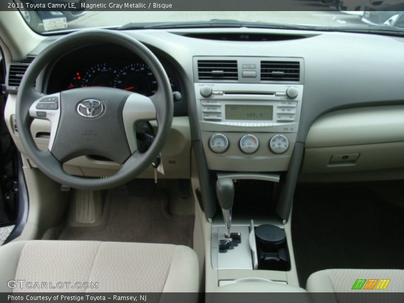 Magnetic Gray Metallic / Bisque 2011 Toyota Camry LE