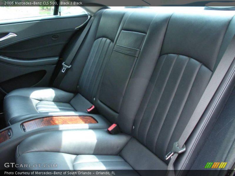 Black / Black 2006 Mercedes-Benz CLS 500
