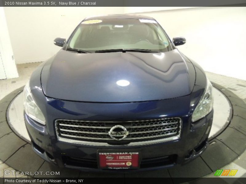 Navy Blue / Charcoal 2010 Nissan Maxima 3.5 SV
