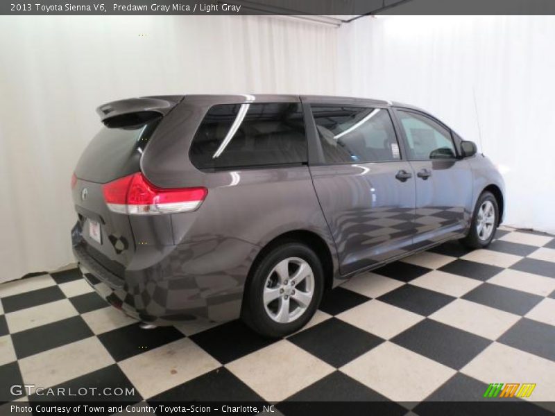 Predawn Gray Mica / Light Gray 2013 Toyota Sienna V6