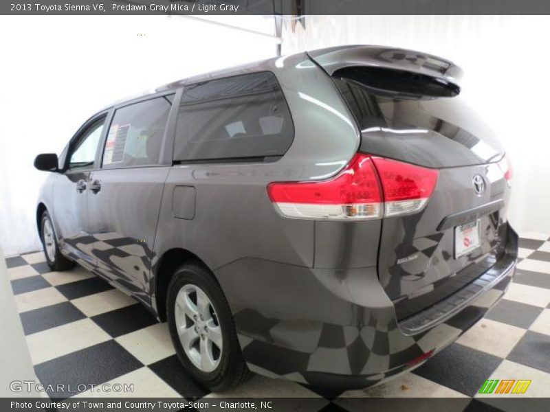 Predawn Gray Mica / Light Gray 2013 Toyota Sienna V6