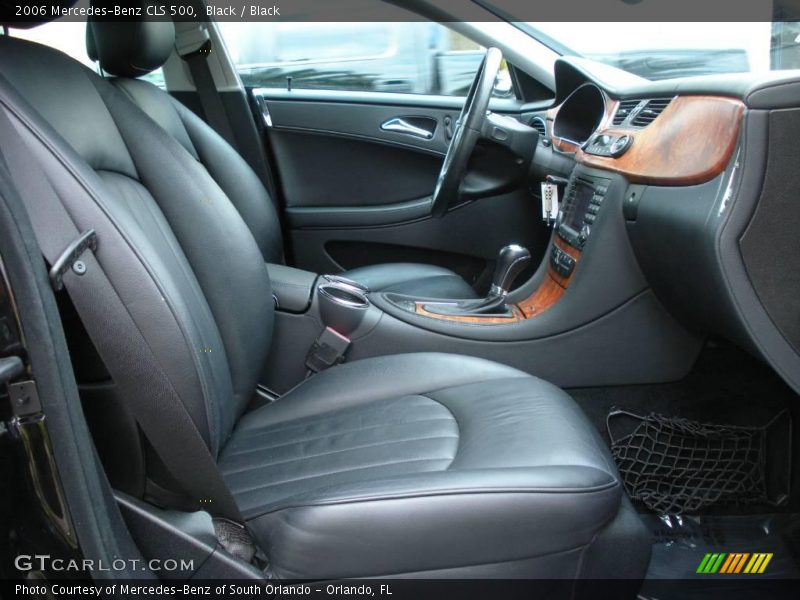 Black / Black 2006 Mercedes-Benz CLS 500