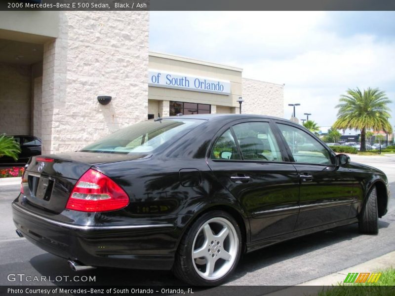 Black / Ash 2006 Mercedes-Benz E 500 Sedan