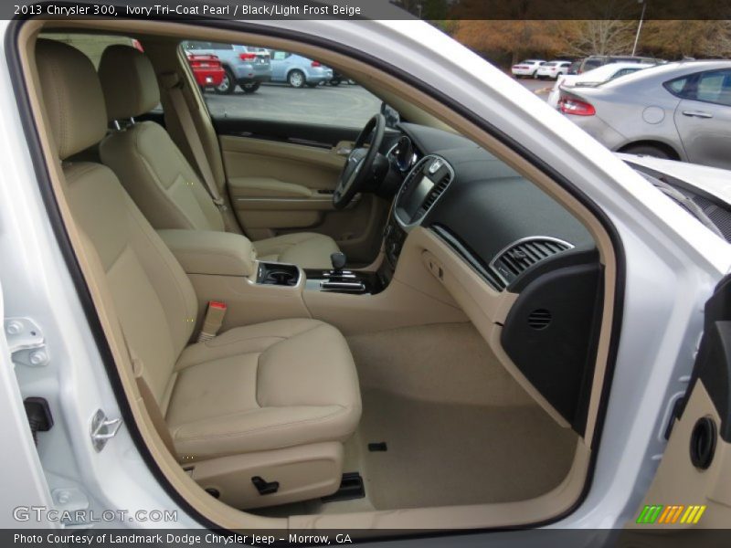 Ivory Tri-Coat Pearl / Black/Light Frost Beige 2013 Chrysler 300