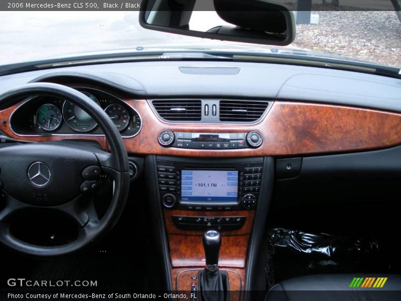 Black / Black 2006 Mercedes-Benz CLS 500