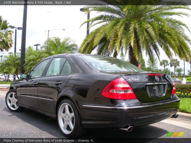 Black / Ash 2006 Mercedes-Benz E 500 Sedan