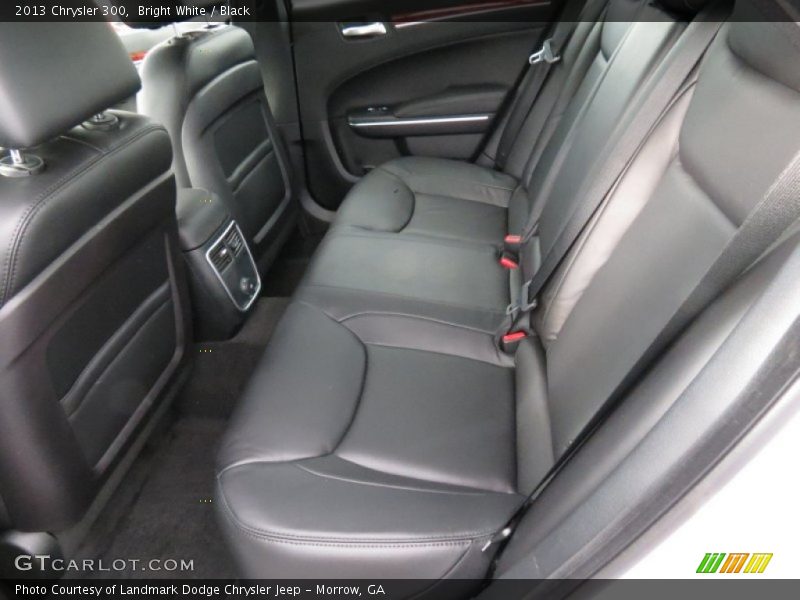 Bright White / Black 2013 Chrysler 300