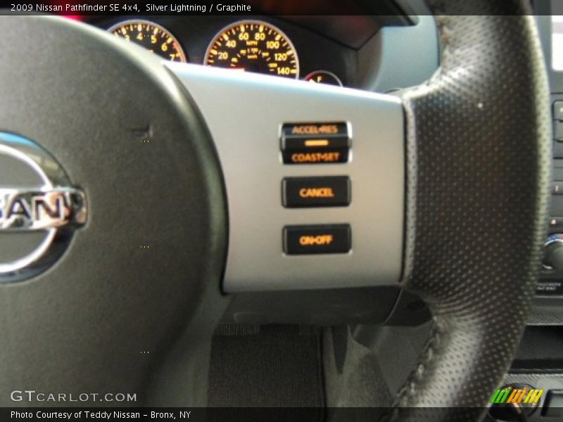 Silver Lightning / Graphite 2009 Nissan Pathfinder SE 4x4