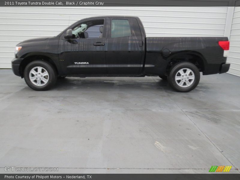 Black / Graphite Gray 2011 Toyota Tundra Double Cab
