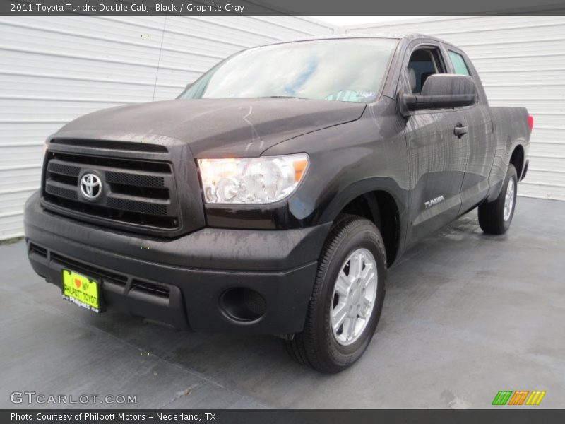 Black / Graphite Gray 2011 Toyota Tundra Double Cab