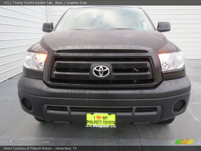 Black / Graphite Gray 2011 Toyota Tundra Double Cab