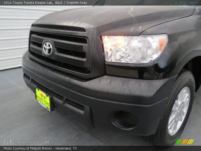 Black / Graphite Gray 2011 Toyota Tundra Double Cab