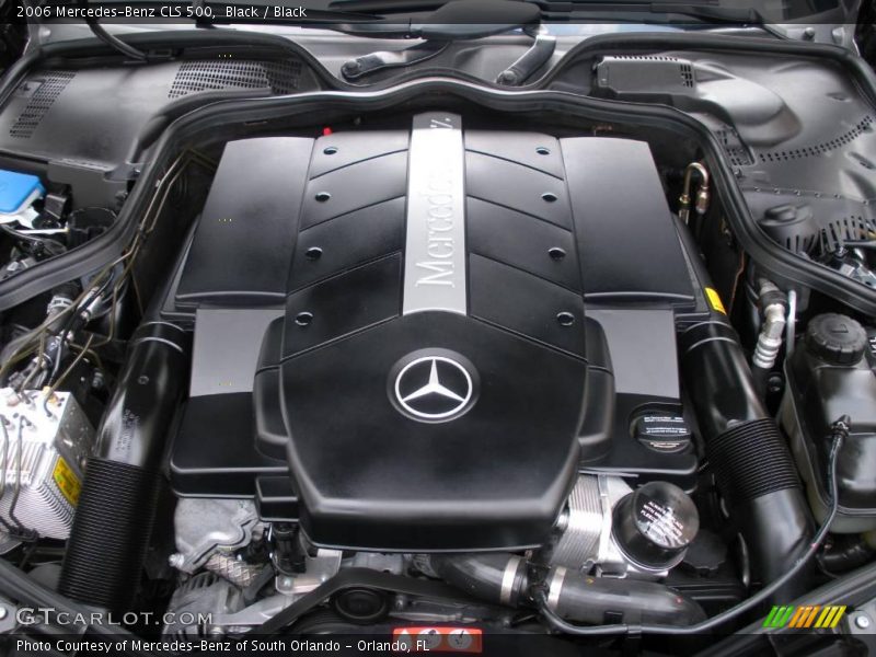 Black / Black 2006 Mercedes-Benz CLS 500