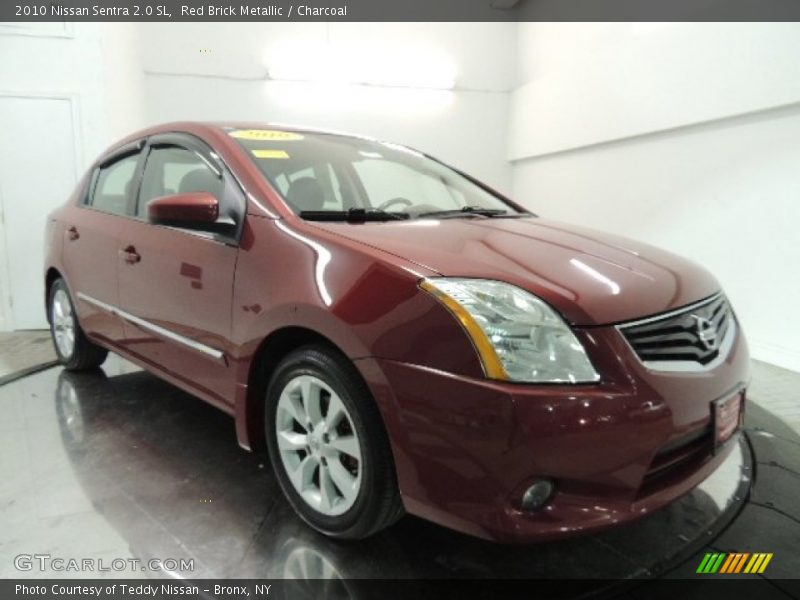 Red Brick Metallic / Charcoal 2010 Nissan Sentra 2.0 SL