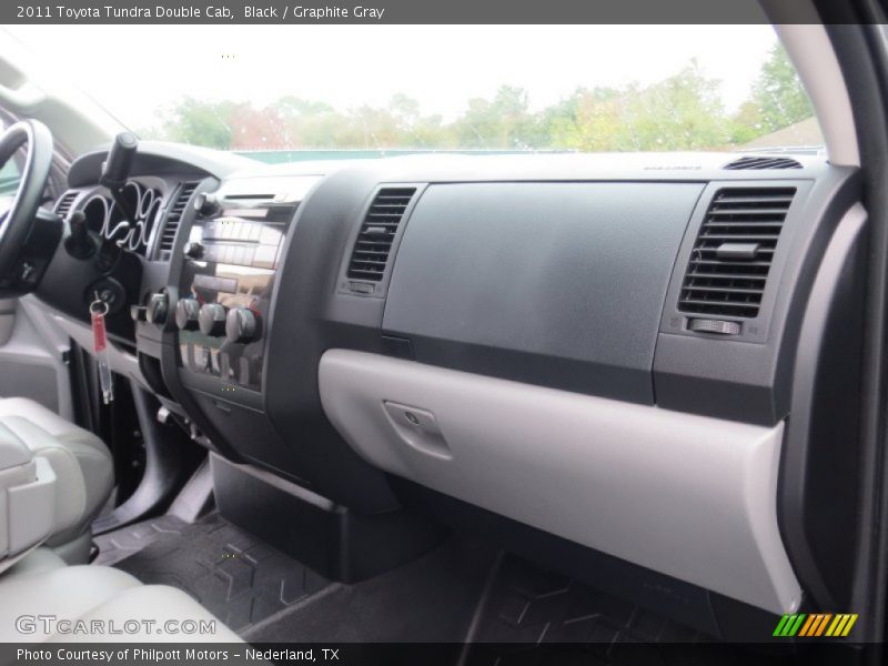 Black / Graphite Gray 2011 Toyota Tundra Double Cab