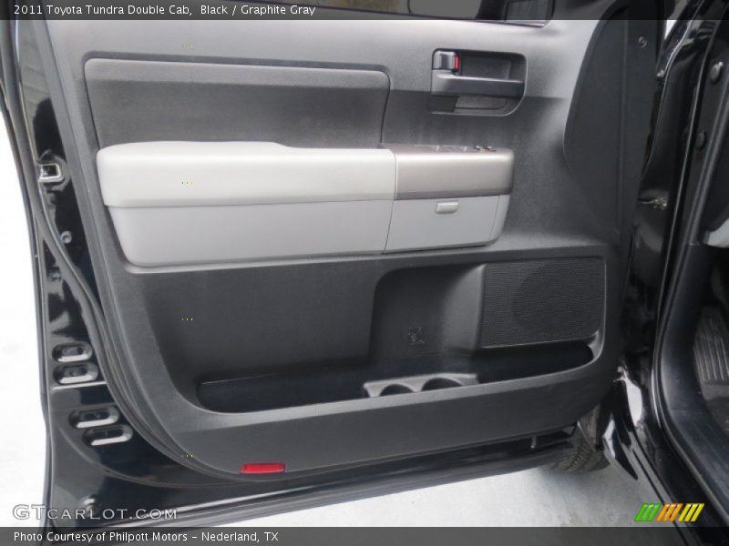 Black / Graphite Gray 2011 Toyota Tundra Double Cab