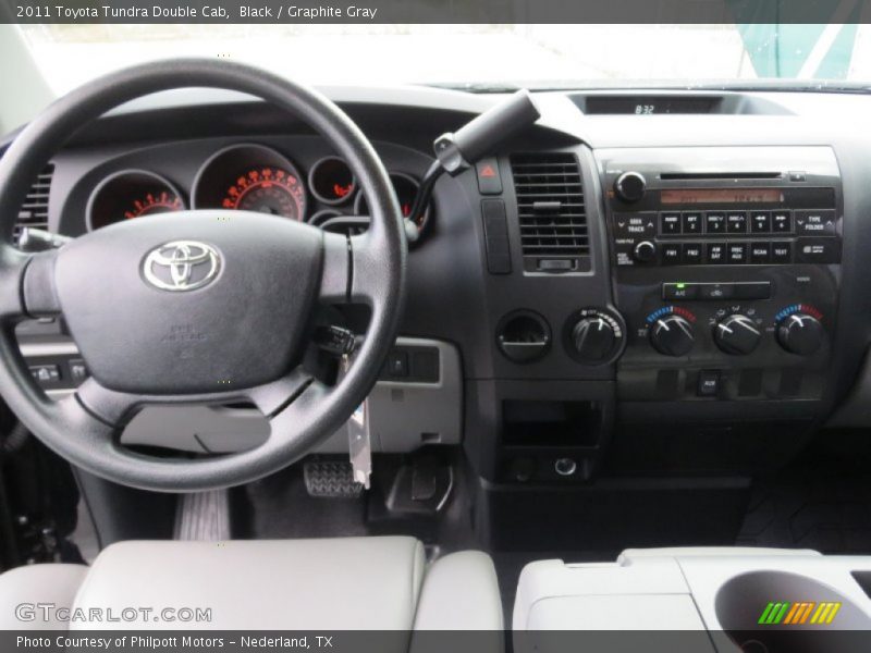 Black / Graphite Gray 2011 Toyota Tundra Double Cab