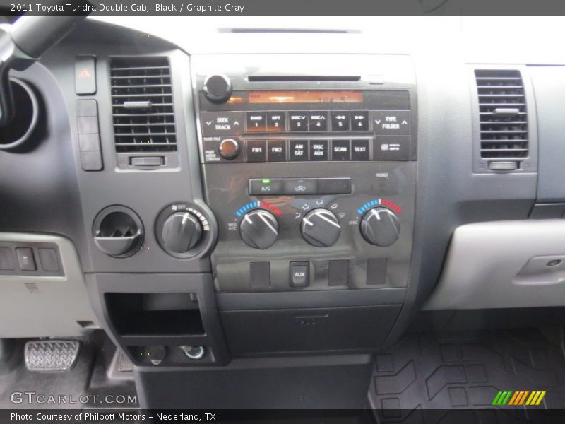Black / Graphite Gray 2011 Toyota Tundra Double Cab
