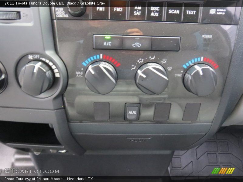 Black / Graphite Gray 2011 Toyota Tundra Double Cab