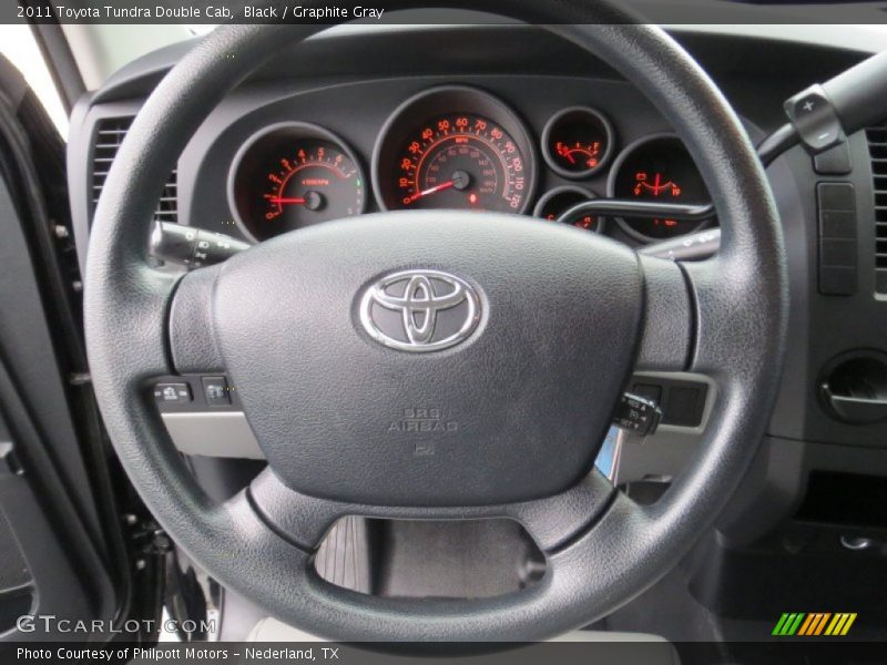 Black / Graphite Gray 2011 Toyota Tundra Double Cab