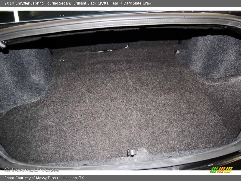 Brilliant Black Crystal Pearl / Dark Slate Gray 2010 Chrysler Sebring Touring Sedan