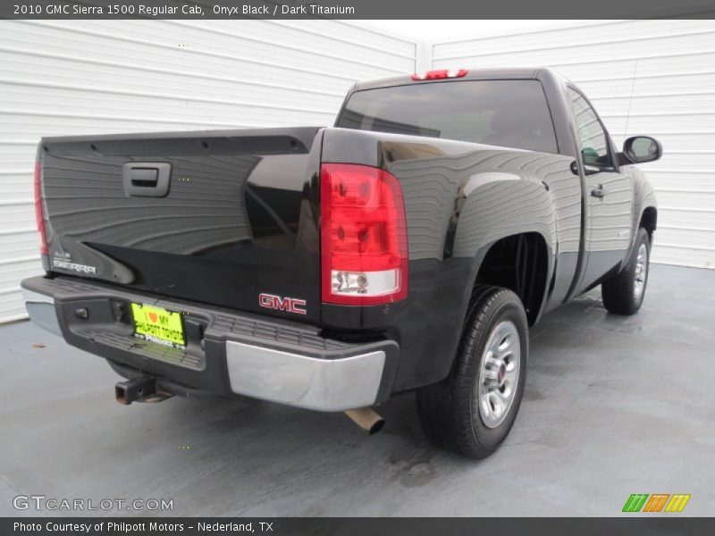 Onyx Black / Dark Titanium 2010 GMC Sierra 1500 Regular Cab
