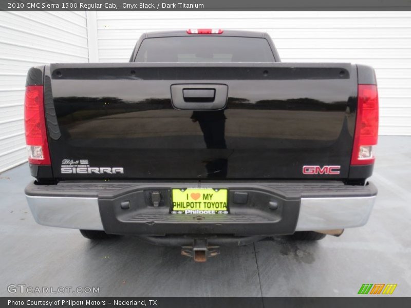 Onyx Black / Dark Titanium 2010 GMC Sierra 1500 Regular Cab
