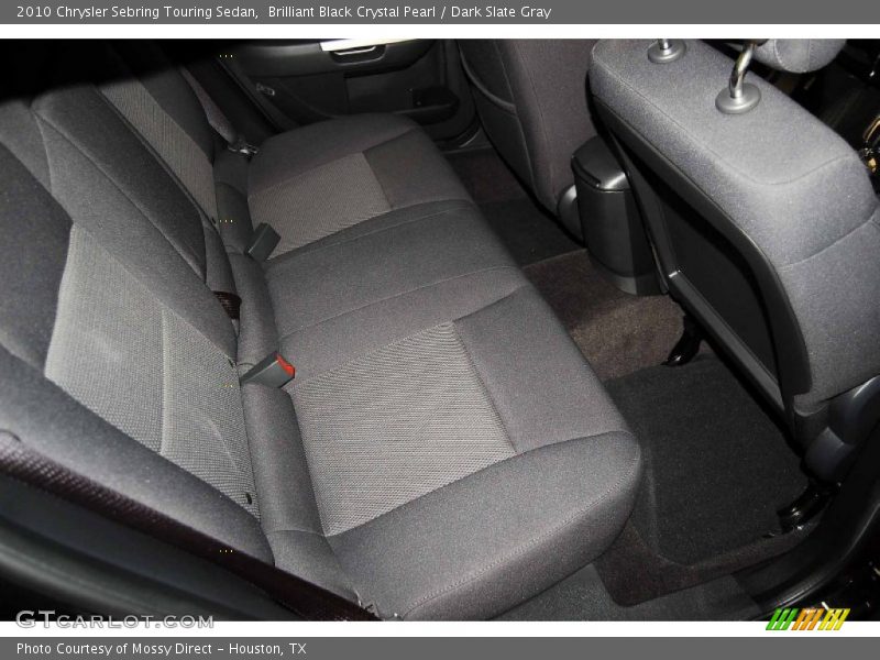 Brilliant Black Crystal Pearl / Dark Slate Gray 2010 Chrysler Sebring Touring Sedan