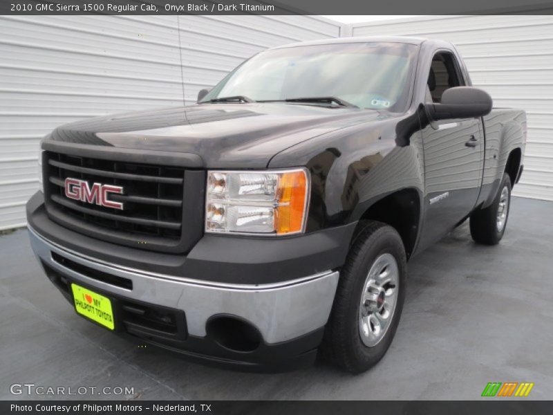 Onyx Black / Dark Titanium 2010 GMC Sierra 1500 Regular Cab